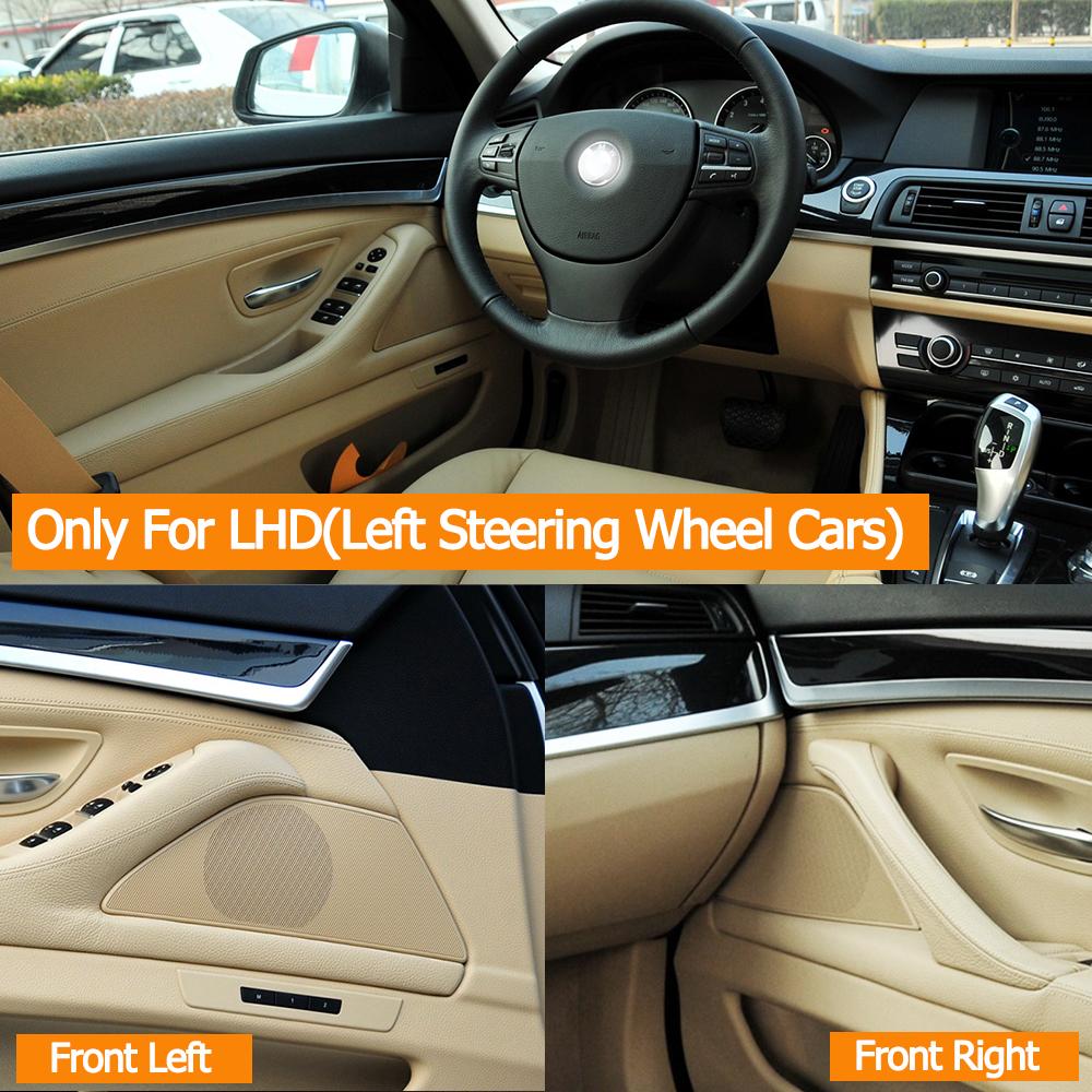 LHD Interior Front Left Right Door Horn Loudspeaker Sound Audio Speaker Grill Cover For BMW 5 Series F10 F11 F18 520 523 525 530