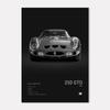 Famous Cars 812 458 296 Canvas Wall Art Print Poster 599XX SP3 F8 Decoration Mural Modern Home Decor Birthday Gift Unframed