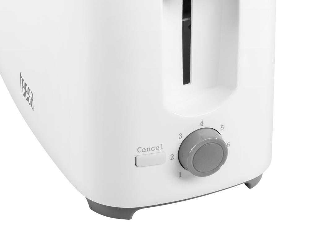 Toaster for sandwiches, toasts with a tray, 7 levels, 2 toasts, 700W Teesa