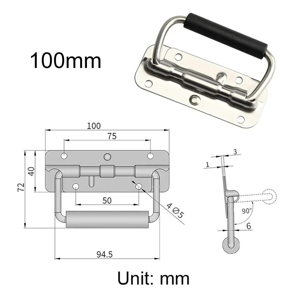 

Ручка из нержавеющей стали, ручка для ящика дверцы шкафа, ручка для двери гардероба, ручка для складной двери, складная ручка для ящика для инструментов, фурнитура