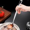 Stainless Steel Hot Pot Spoon Non-Slip Long Handle Colander Kitchen Tool Soup Ladle  Kitchen