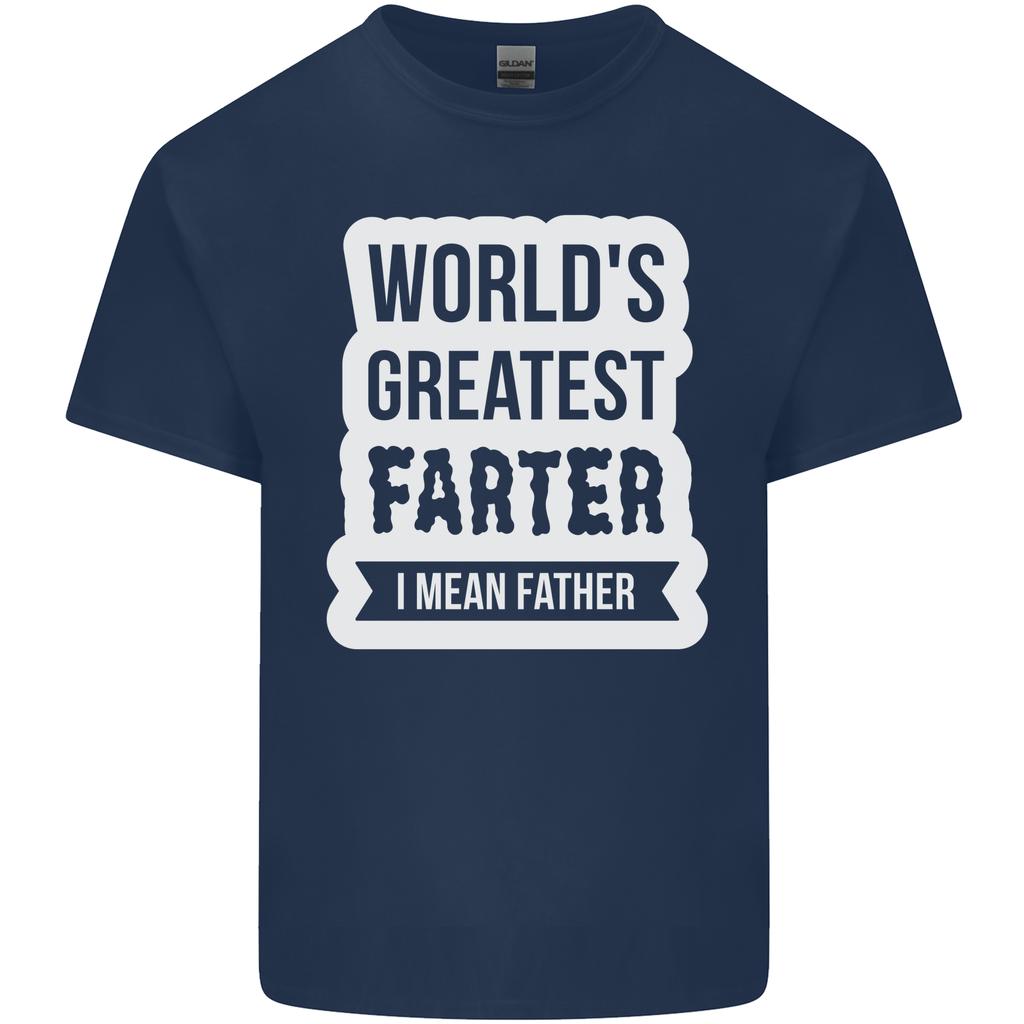 Vatertag Furzer Lustig Blähungen Furz Unisex Leichtes Baumwoll-T-Shirt