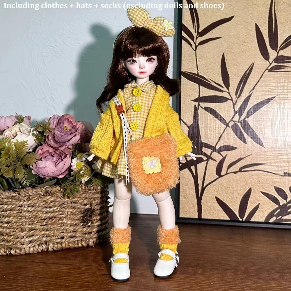 Dress Up Bjd Doll Clothes Casual Style Mini Doll Dress BJD Enthusiasts 1/6 Dolls Clothes  30cm