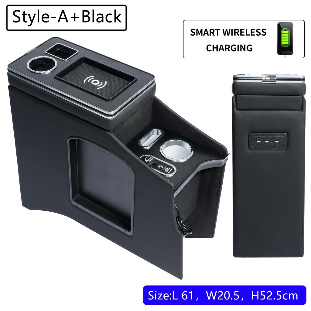 Nissan NV200 Right-Hand Drive Armrest Box: Central Console Storage with No Drill Installation
