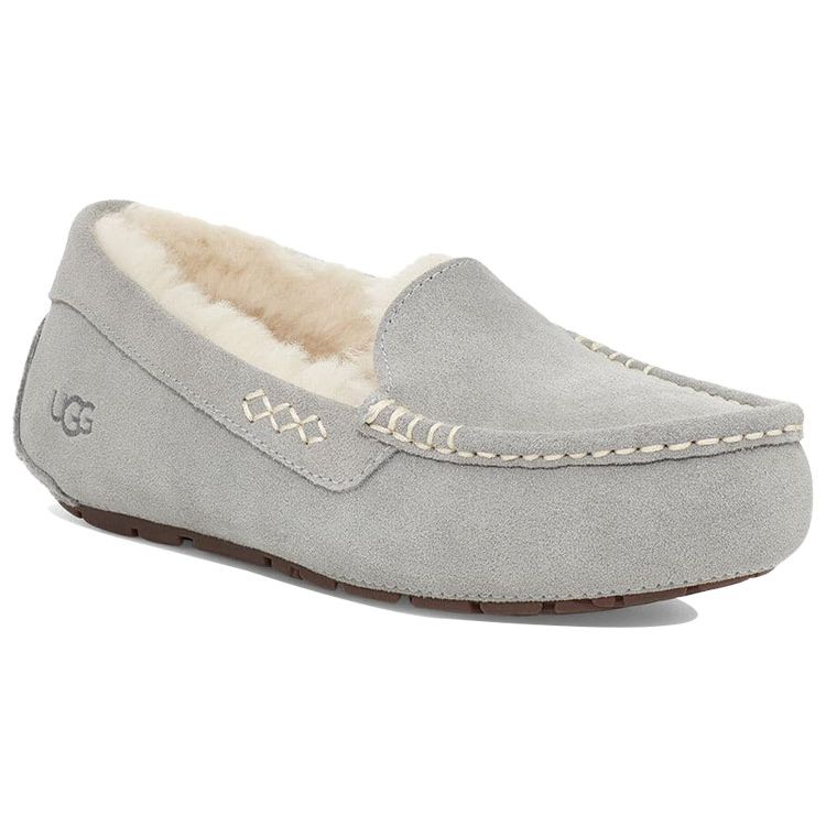 UGG Ansley Slipper Hellgrau Damen Sneaker 1106878-LGRY