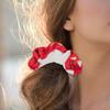Scrunchies For Hair Christmas Theme Stylish Adorable Elastics Hair Bands For Holiday For Traveling Holiday Home Spa Bathroom
