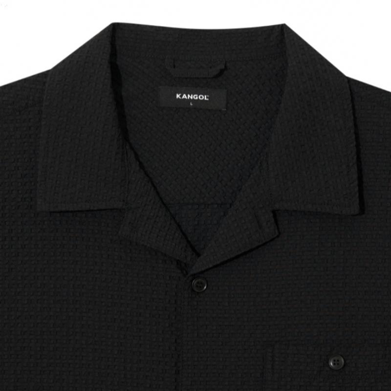 Kangol Sheer Half Shirt Black 7077