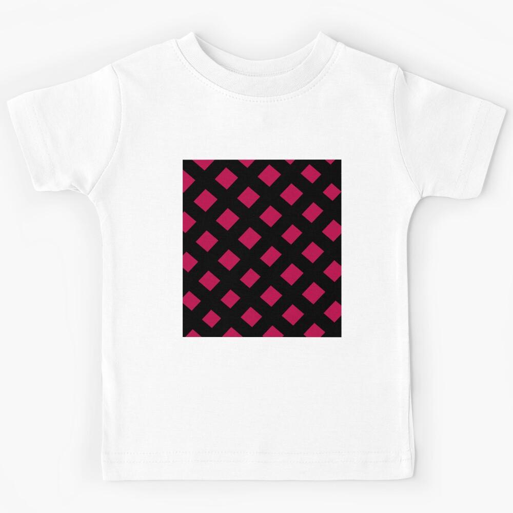 Black and pink pattern Kids T-Shirt 120
