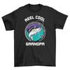 Reel Cool Grandpa 21-1130-10-Pec Gine T-shirt - Hilarious Grandpa Tee for the Coo