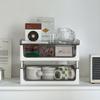 Coffee Table Dust-proof Cup Storage Box Plastic Multi-layer Transparent Storage Rack Drawer-type Office Storage File Storage