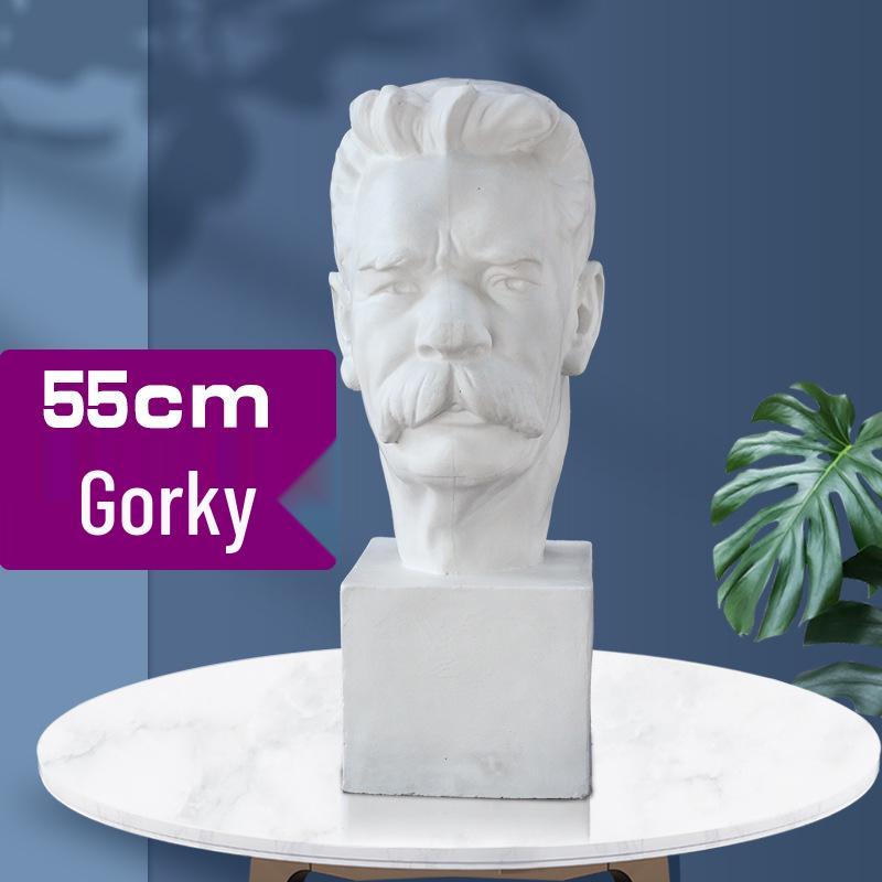 Plaster Cast Geometric Sculpture Set for Art and Photography