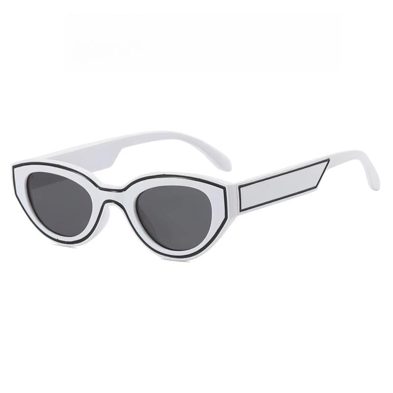 Fashion Cat's Eye Women's Sunglasses Retro and Simple Suitable for Daily Shopping Wear Accessories