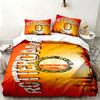 Feyenoord Rotterdam Set de 3 piezas Perfecto para uso en el dormitorio Cómodo juego de cama incluye una funda nórdica y dos fundas de almohada Ideal regalo de cumpleaños o Navidad