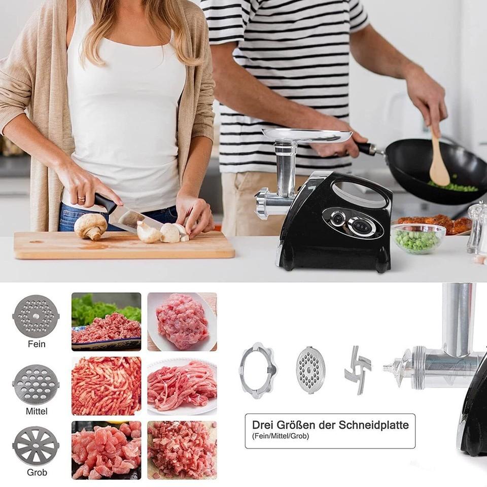 Mașină de tocat carne electrică 220V Umplător de cârnați Răzătoare Mașină de cârnați detașabilă