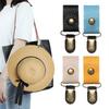 Travel Leather Hat Clip Outdoor Backpack Luggage Storage Bag Leather Hat Clip Multifunctional Straw Hat Clip Hat Accessories