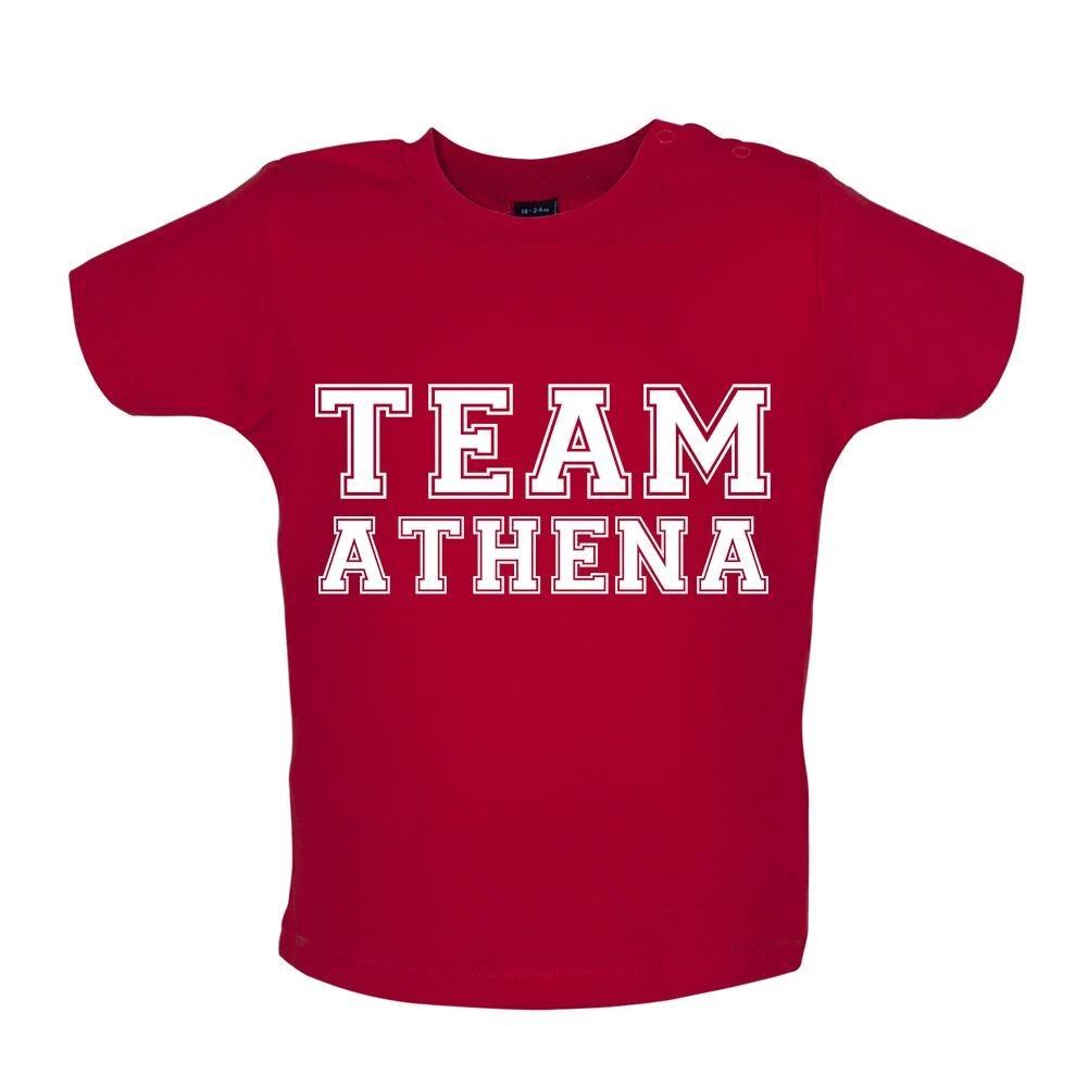 Team Athena - Baby T-Shirt / Babygrow - Gladiator TV Game Show Name Contender 100