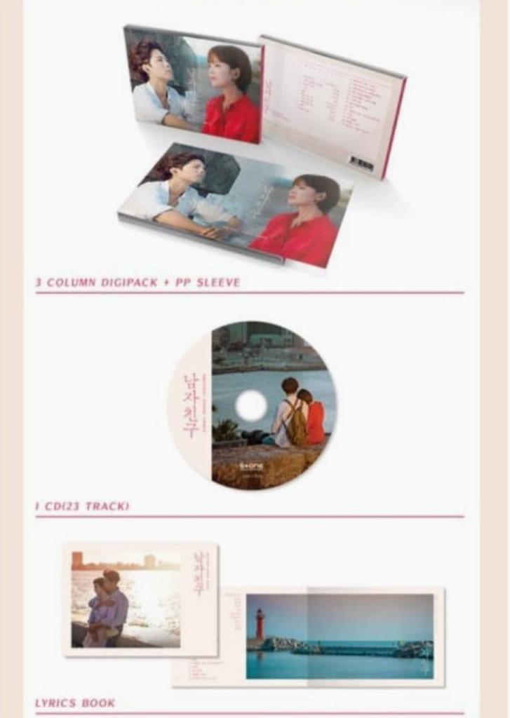 [USED] Korean Drama "Boyfriend" OST CD Soundtrack