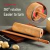 Solid Wood Rotating Axle Rolling Pin