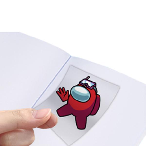 Unter uns bedruckter Deko-Aufkleber