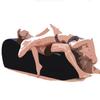 VaHppy "S" Shaped Inflatable Sofa Beds "Sex On Horseback" Individual Airbags Vibrating Undulating 150*61*50CM Handcuffs Included
