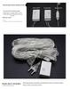 Twinkling LED Fishing Net Star Lights: Waterproof Outdoor Fairy Lights for Lawn and Square Decoration