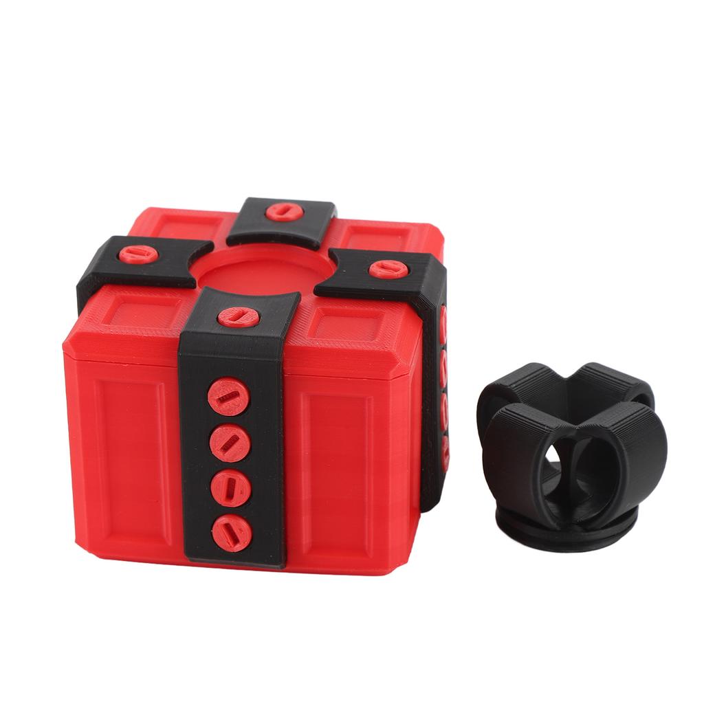 Cutie de cadou enervantă cu șuruburi Noutate Amuzantă Cutie de cadou imprimată 3D pentru depozitarea jucăriilor Sărbătoare