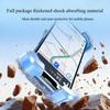 Shock Resistant Motorcycle Phone Holder for Delivery Riders Electric Bicycle Navigation Mount Stable Clamp for Mobile Phones