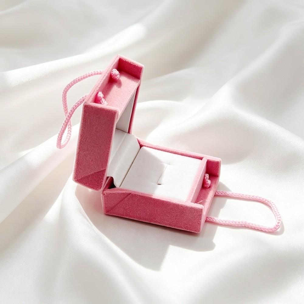 Storage Christmas Jewelry Box Anti-collision Flannel Jewelry Organizer Propose