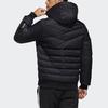 Adidas Neo Mens Sporty Puffer Jacket With Hood Men Jacket Black EI4422