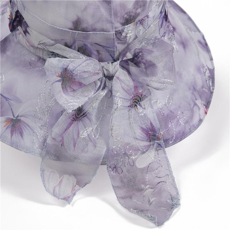 Hat Women Summer Sunshade Sunscreen Breathable Bucket Hat Women Outdoor Beach Hat