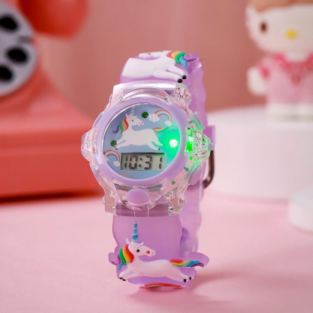 Kinder Leuchtende Einhorn Elektronische Uhr