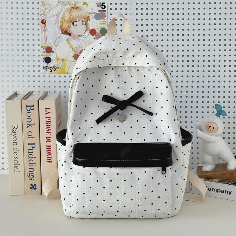 Schoolbag Japanese soft girl sweet schoolbag female college student fashion lace backpack junior high school high school grades 1-1 backpack