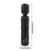 1pc 14/16mm Magnetic Thin Wall Joint SparkPlug Socket Angle Flexible Socket Wrench 3/8" Drive Square Head 12 Corners Socket