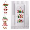 Christmas Door Hangings Set Of 3pcs In Different Styles Perfect For Merry Christmas