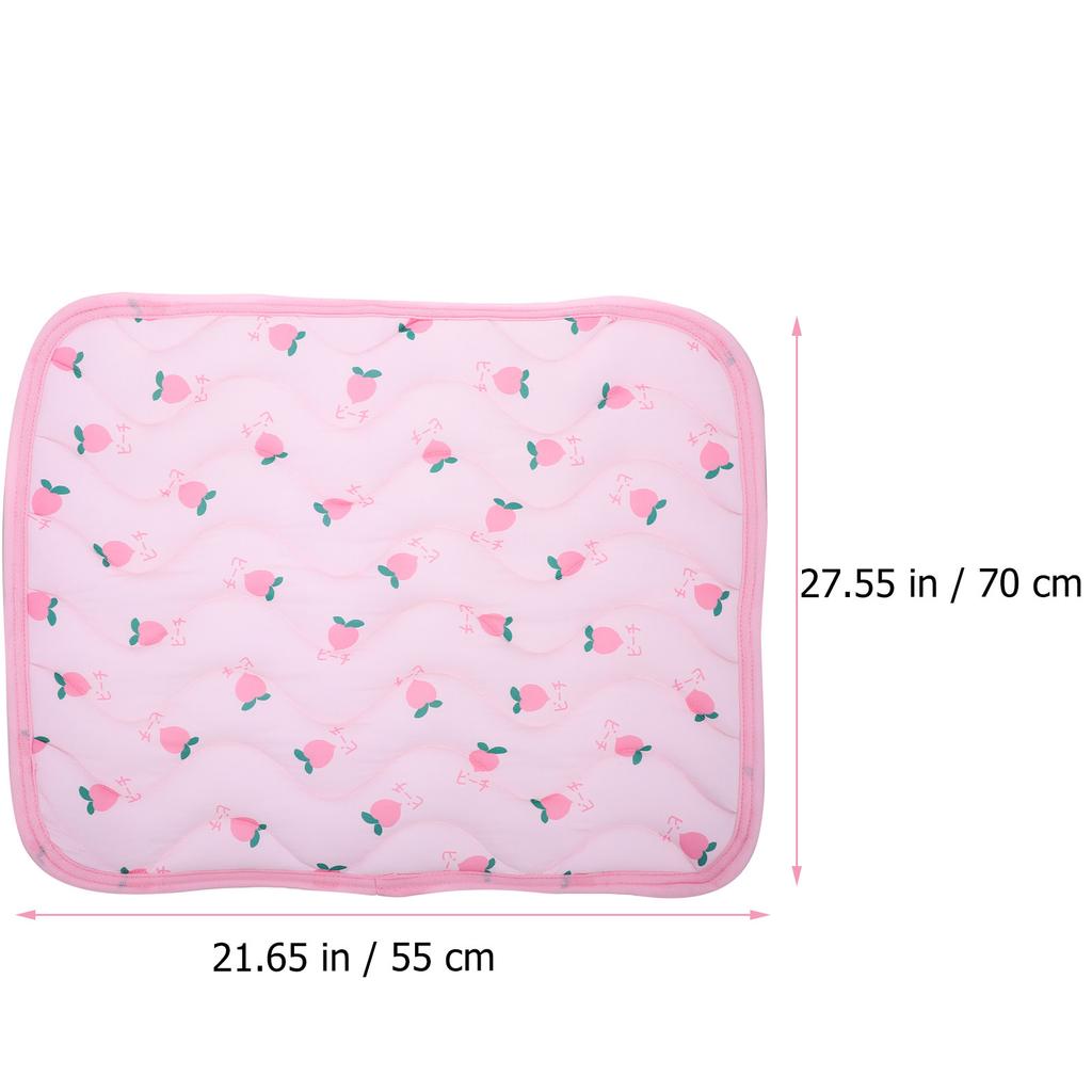 Cat Dog Cooling Mat Summer Heat Protection Portable Sleep Pad Household Pet Accessory High Grade Material Soft Easy Care Surface