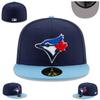 Toronto Blue Jays Embroidered Sun Protection Hat - Fully Enclosed Baseball Cap for Couples