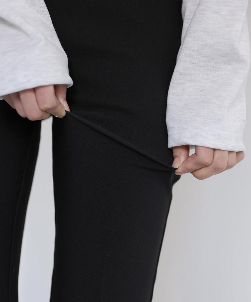 Jikeulib Secret Banding Stretch Bootcut Long Slacks