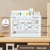 2025 Desk Calendar Stand with Storage