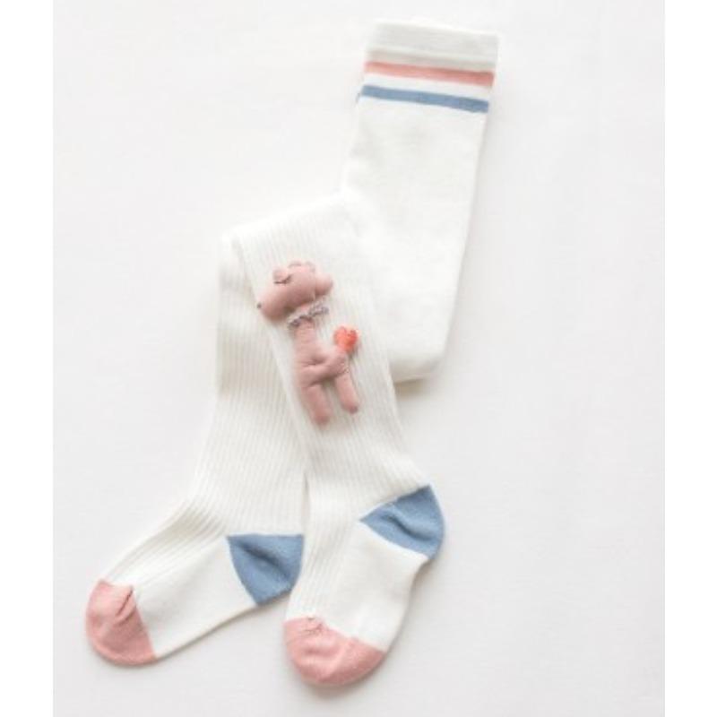 Eleganckie, dziewczęce rajstopy Chic Simplicity Kids Girl w jednolitym kolorze, modne, koreańskie legginsy, pończochy, jesień, wiosna, grube, bawełniane rajstopy
