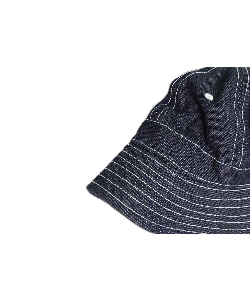 303PEOPLES Bh23030 Denim M37 Fatigue Fischerhut Blau