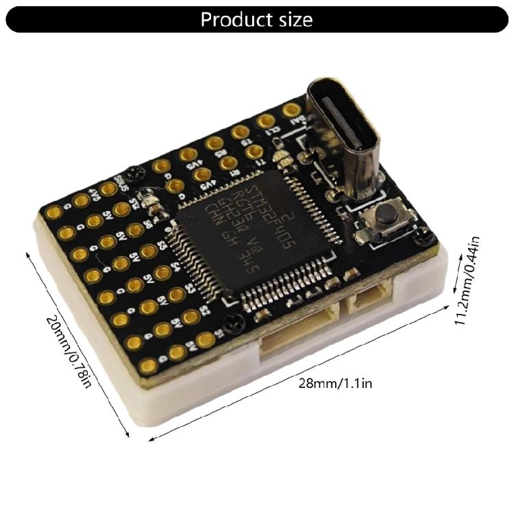 STM32F405RGT6 Flying Control F4 Wing Mini MK1 Mini Flight Controller For Racing Drones Efficient