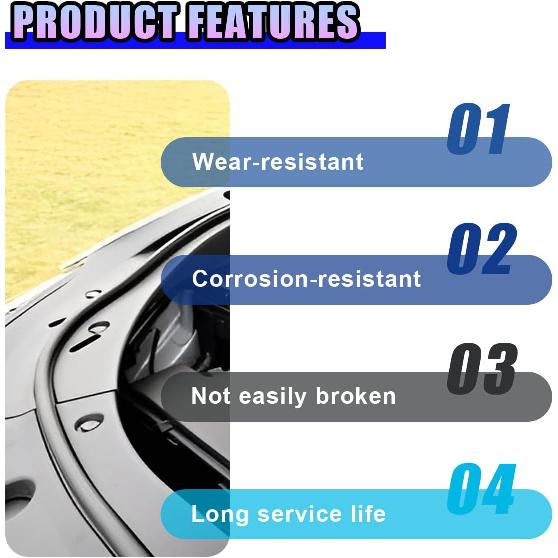 YoRise 100PCS Car Bumper Clips, Plastic 6 Sizes Car Fenders Retainer Clips, Push Pin Panel Rivets Kit with Storage Box, Universal Auto Body Trim