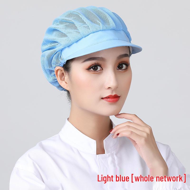 Dustproof Breathable Chef/Waiter Hat - Unisex Sanitary Kitchen Catering Hat