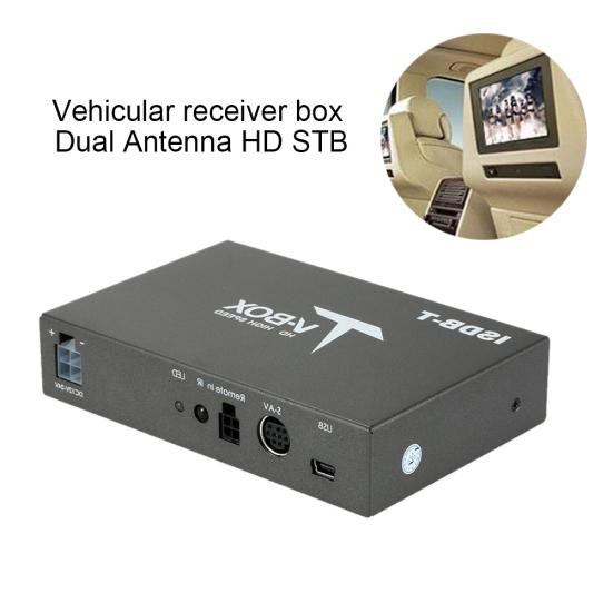 

Автомобильная цифровая ТВ-приставка ISDB-T Turner с двойной антенной высокой четкости