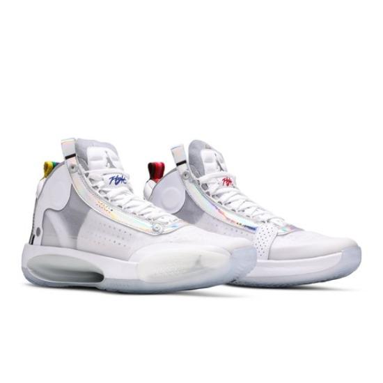 

Air Jordan 34 PF Unite BQ3381-101 EU 40 сріблиста колірна/білий
