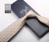 Tie Men'S Formal Wear British Retro Brown Striped 8Cm Hand Style Student Work Professional Wear
