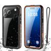 Shellbox-Compatible with IPhone 17 Pro Max /17 Pro/ Air /17, Transparent Shockproof and Dustproof IP68 Waterproof Phone Case