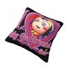 Pomni The Amazing Digital Circus Pack Quadratische Kissenbezüge Zuhause Cartoon Narr Kissenbezug Niedlicher Dekorativer Kissenbezug