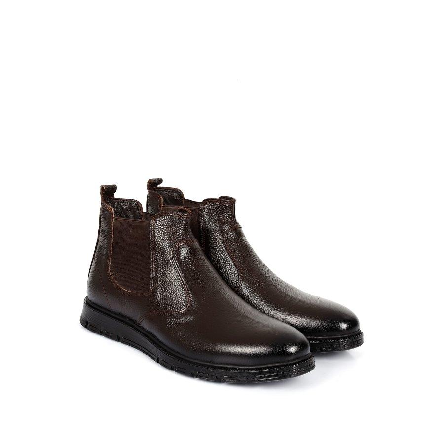 

Мужские повседневные ботинки челси из натуральной кожи на резиновой подошве