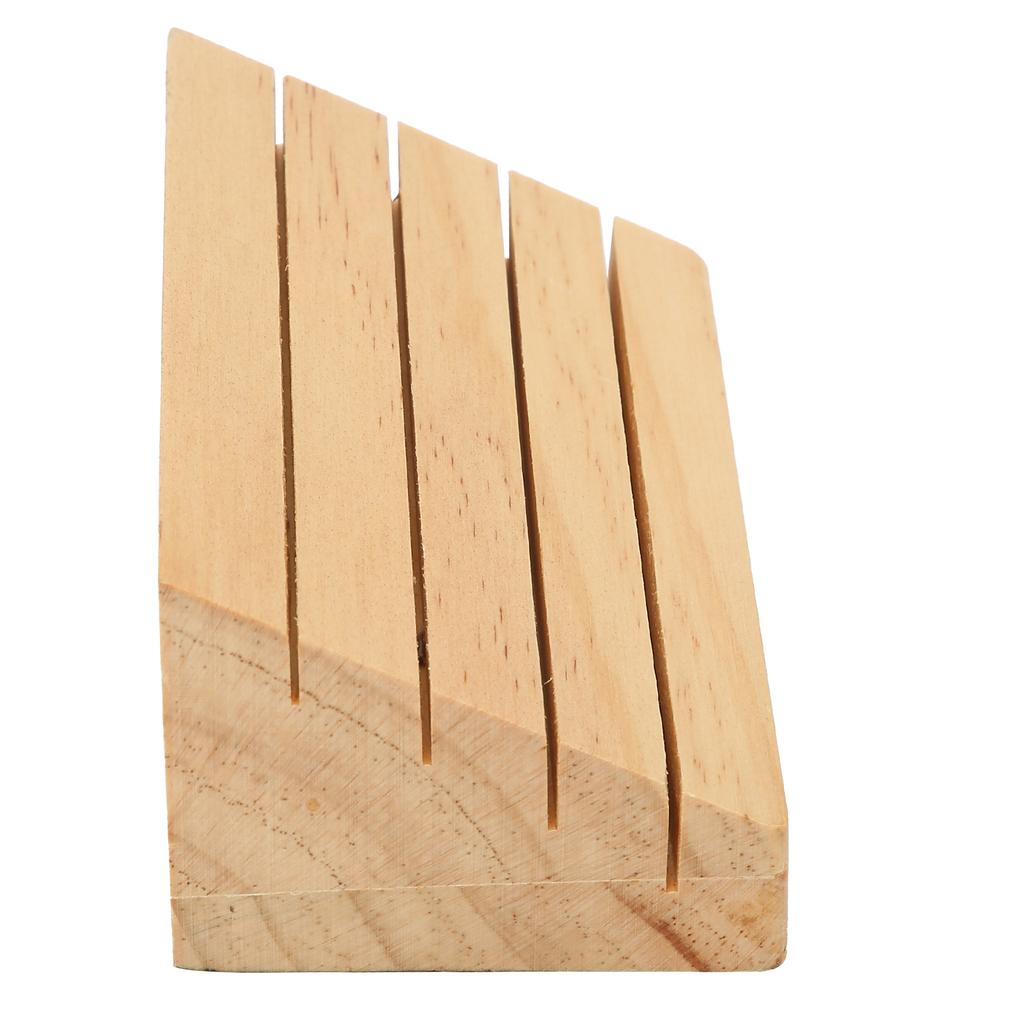 Wood Playing Card Holder HandsFree Playing Card Tray Rack Poker Cards Accessory